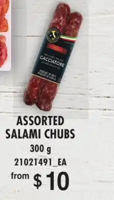 Loblaws ASSORTED SALAMI CHUBS offer