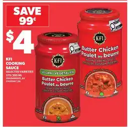 Loblaws KFI COOKING SAUCE, 375/395 ML offer
