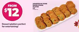 Loblaws ASSORTED IN STORE BAKED COOKIE PLATTER offer