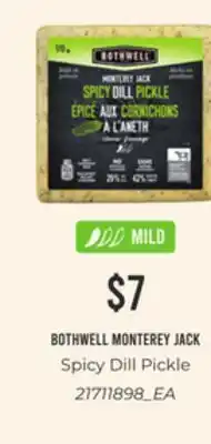 Loblaws BOTHWELL MONTEREY JACK SPICY DILL PICKLE offer