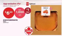 Loblaws 8 INCH PUMPKIN PIE offer