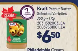 Loblaws KRAFT PEANUT BUTTER, 750 G - 1 KG offer
