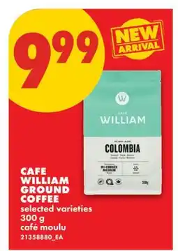 No Frills CAFE WILLIAM GROUND COFFEE offer