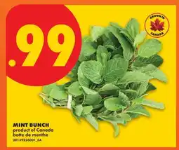 No Frills MINT BUNCH offer