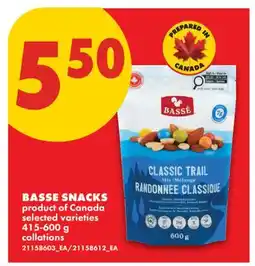 No Frills BASSE SNACKS offer