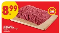 No Frills EXTRA LEAN GROUND BEEF offer