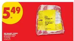 No Frills NO NAME PORK COTTAGE ROLL offer