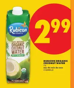 No Frills RUBICON ORGANIC COCONUT WATER offer