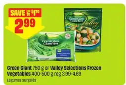 FreshCo Green Giant 750 g or Valley Selections Frozen Vegetables offer