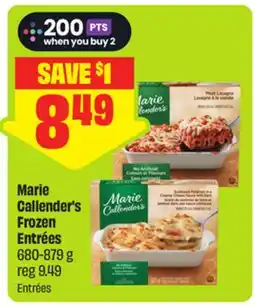 FreshCo Marie Callender's Frozen Entrees offer