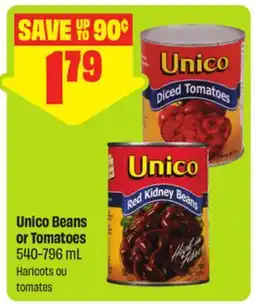 FreshCo Unico Beans or Tomatoes offer