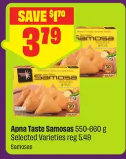 FreshCo Apna Taste Samosas 550-660 g Selected Varieties offer