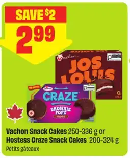 FreshCo Vachon Snack Cakes 250-336 g or Hostess Craze Snack Cakes 200-324 g offer