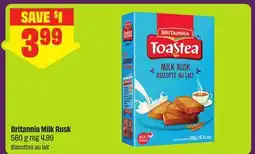 FreshCo Britannia Milk Rusk offer