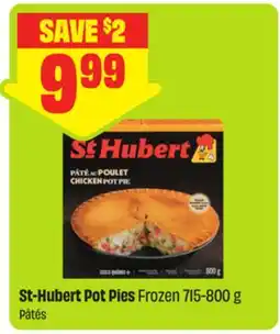 FreshCo St-Hubert Pot Pies Frozen offer