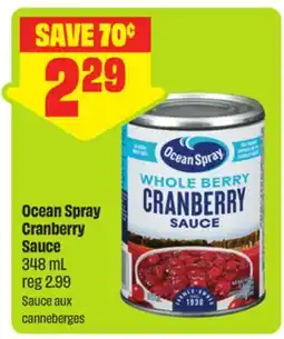 FreshCo Ocean Spray Cranberry Sauce offer