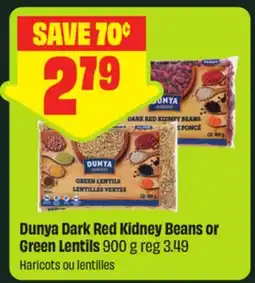 FreshCo Dunya Dark Red Kidney Beans or Green Lentils offer