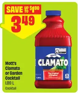 FreshCo Mott's Clamato or Garden Cocktail offer