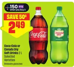 FreshCo Coca-Cola or Canada Dry Soft Drinks 2 L Selected Varieties offer
