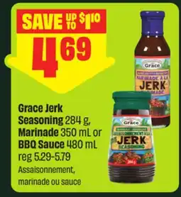 FreshCo Grace Jerk Seasoning 284 g, Marinade 350 mL or BBQ Sauce 480 mL offer
