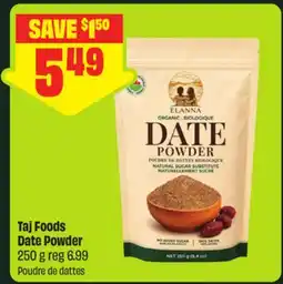 FreshCo Taj Foods Date Powder offer