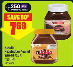 FreshCo Nutella Hazelnut or Peanut Spread offer