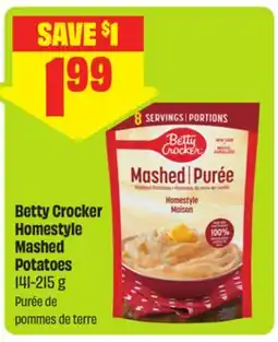 FreshCo Betty Crocker Homestyle Mashed Potatoes offer
