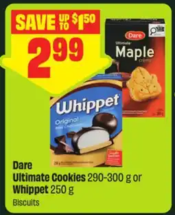 FreshCo Dare Ultimate Cookies 290-300 g or Whippet 250 g offer