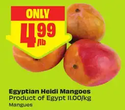 FreshCo Egyptian Heidi Mangoes Product of Egypt II.00/kg offer