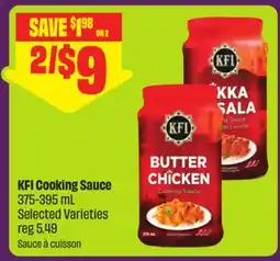 FreshCo KFI Cooking Sauce 375-395 mL Selected Varieties offer