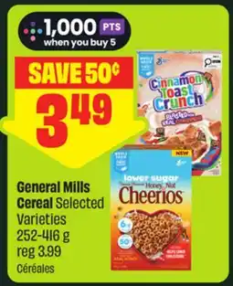 FreshCo General Mills Cereal Selected Varieties offer