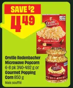 FreshCo Orville Redenbacher Microwave Popcorn 6-8 pk 340-492 g or Gourmet Popping Corn 850 g offer