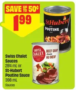 FreshCo Swiss Chalet Sauces 284 mL or St-Hubert Poutine Sauce 398 mL offer