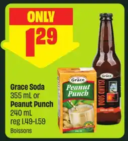 FreshCo Grace Soda 355 mL ou Peanut Punch 240 mL offer