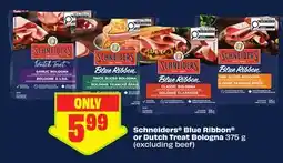 FreshCo Schneiders Blue Ribbon or Dutch Treat Bologna offer