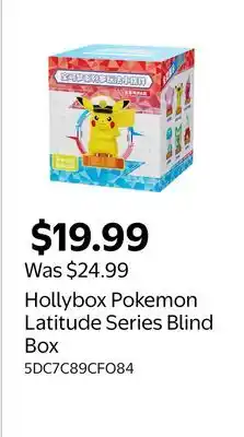 Walmart Hollybox Pokemon Latitude Series Blind Box offer
