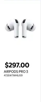 Walmart AIRPODS PRO 3 offer