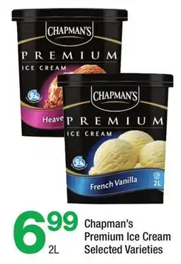 Highland Farms Chapman's Premium Ice Cream offer