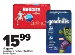 PharmaChoice Huggies GoodNites, Pullups, Bed Mats offer