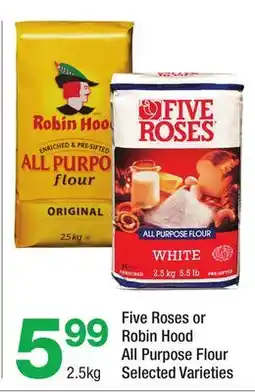 Highland Farms Five Roses or Robin Hood All Purpose Flour offer