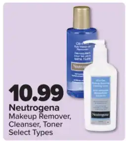 PharmaChoice Neutrogena Makeup Remover, Cleanser, Toner offer