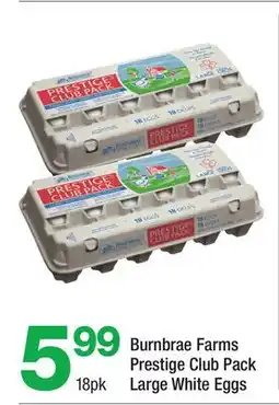 Highland Farms Burnbrae Farms Prestige Club Pack Large White Eggs offer