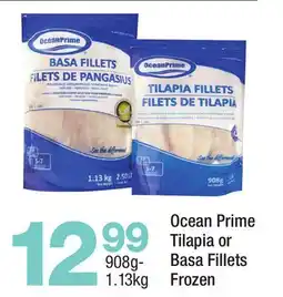 Highland Farms Ocean Prime Tilapia or Basa Fillets offer