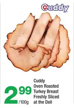 Highland Farms Cuddy Oven Roasted Turkey Breast offer