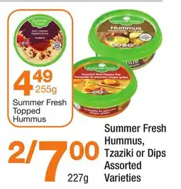 Highland Farms Summer Fresh Topped Hummus offer