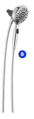 RONA DELTA 6 functions, chrome finish shower head offer