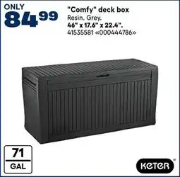 RONA Comfy deck box offer