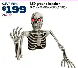 RONA LED ground breaker offer