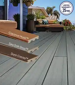 RONA Prime+ composite deck board offer