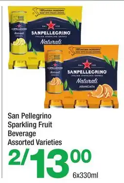 Highland Farms San Pellegrino Sparkling Fruit Beverage offer